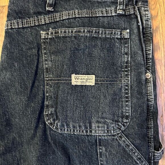 Wrangler carpenter pants 40x30 100% cotton real comfortable jeans - Picture 2 of 16